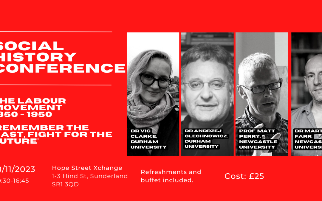 POLITICAL history buffs in the North East are being offered the chance to attend a one-off conference charting the history of the Labour movement. Taking place in Sunderland city centre on Saturday 18th November, the Labour Social History Conference at Hope St Xchange will be hosted by a panel of four political experts. Topics covered will include The Chartist Movement and the Formation of the TUC, Keir Hardie and the Founding of the Labour Party, Ramsay Macdonald and the National Government and The Labour Movement during the Second World War. Prof Matt Parry, a reader in Labour History at Newcastle University, is one of the four keynote speakers confirmed for the conference. “I am delighted to be joining the panel for the Social History Conference and am very much looking forward to discussing worker's rights, suffrage, and progressive politics in Britain over the past century. With the recent resurgence of trade union action, the history of the Labour movement is more relevant than ever for a new generation of members and activists. History matters. It shapes the injustices and inequalities of the present and offers examples of how change is possible to the benefit of working people. “I’d recommend anyone interested in social history or the Labour movement to book a ticket before it’s too late. It’s definitely one for the calendar.” The event follows the first Labour Social History Conference which took place last Summer and was attended by dozens of guests. Tickets cost £25 and are available to purchase from: https://www.eventbrite.co.uk/e/st-michaels-labour-social-history-conference-tickets-624186979057